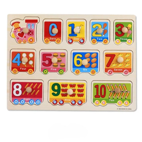 Wooden Puzzles Numbers