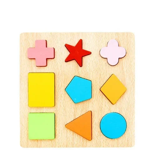 Math Wooden Puzzles