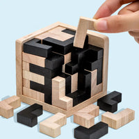 Wooden Cube Puzzle