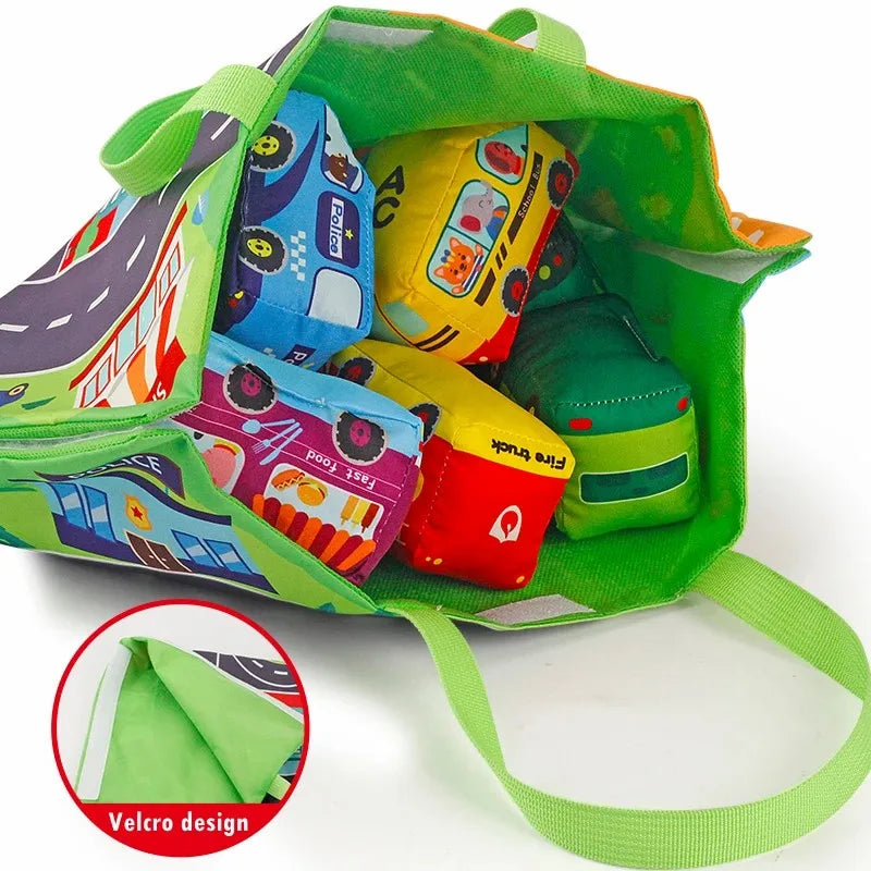 Montessori  Car Toy Set