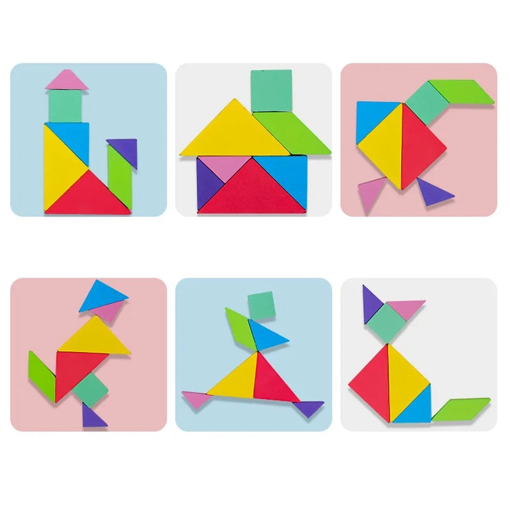 Wooden Tangram Puzzle