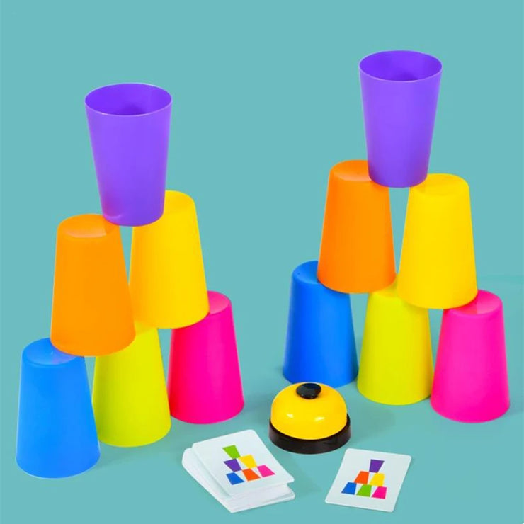 Stacked cup battle