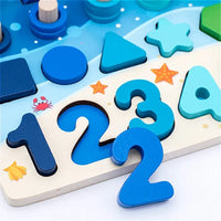 Math Wooden Puzzles