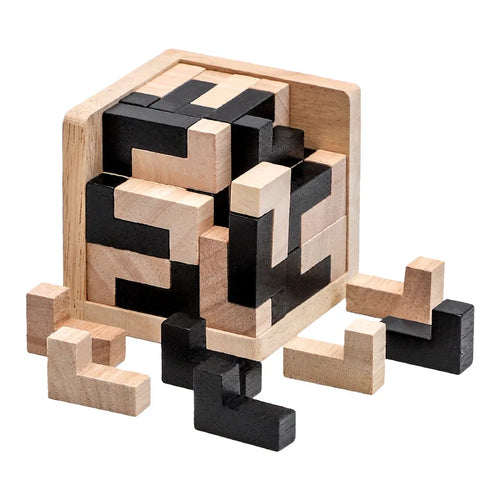 Wooden Cube Puzzle