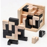 Wooden Cube Puzzle