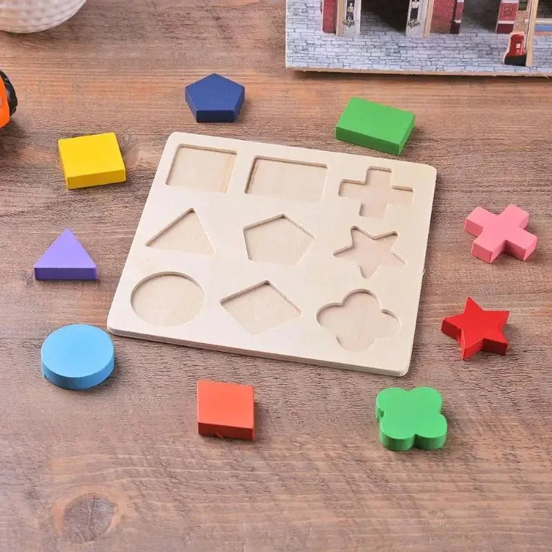 Wooden Geometric Shapes